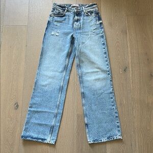 Zara Full Length Straight Jean